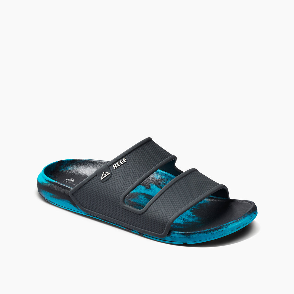 Reef Mens Oasis Double Strap Slides in Aurora ID 2shF2KZZ Reef Mens Oasis Double Strap Slides in Aurora ID 2shF2KZZ