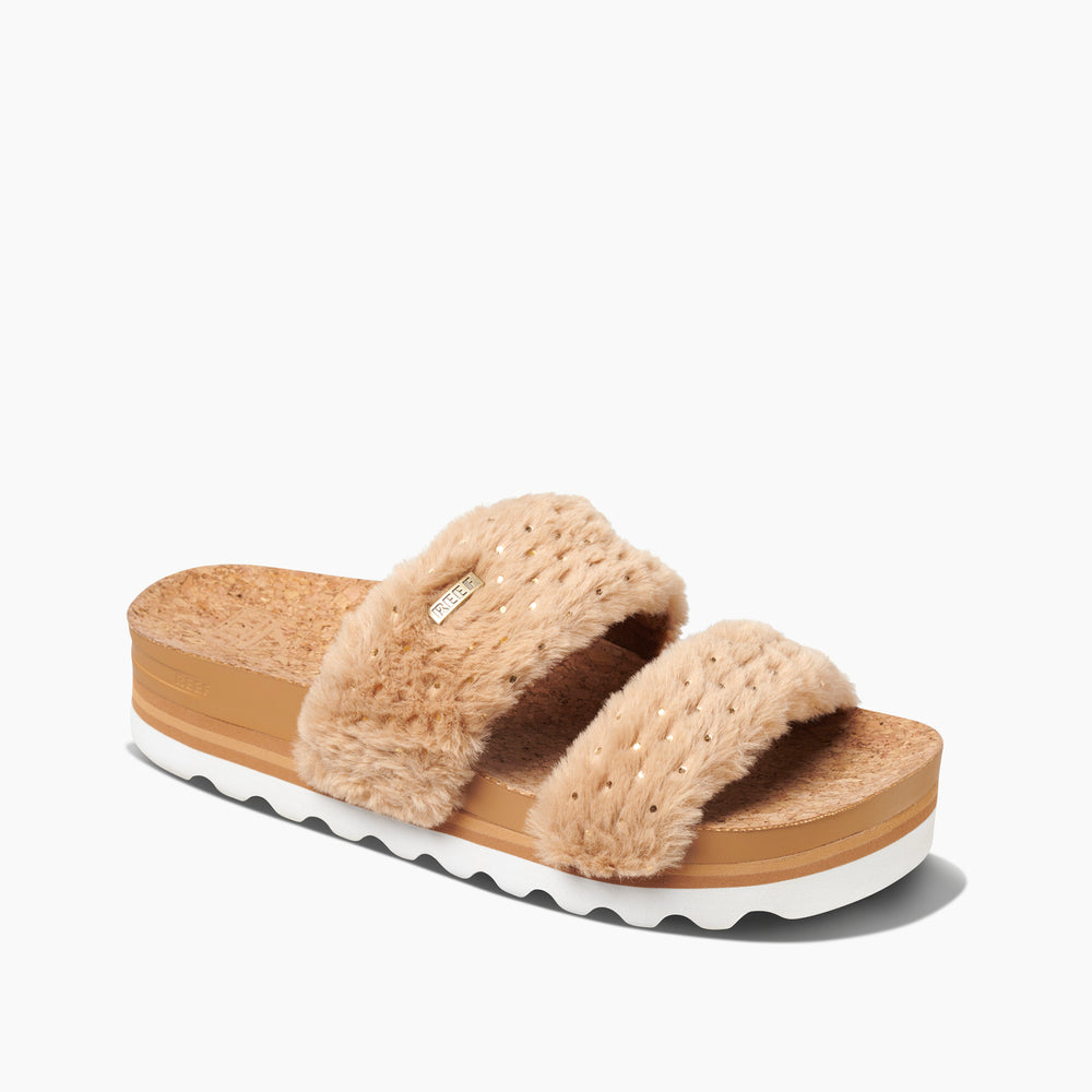 Reef Womens Vista Hi Cozy Slides (Tan) ID 41UOOUyR Reef Womens Vista Hi Cozy Slides (Tan) ID 41UOOUyR
