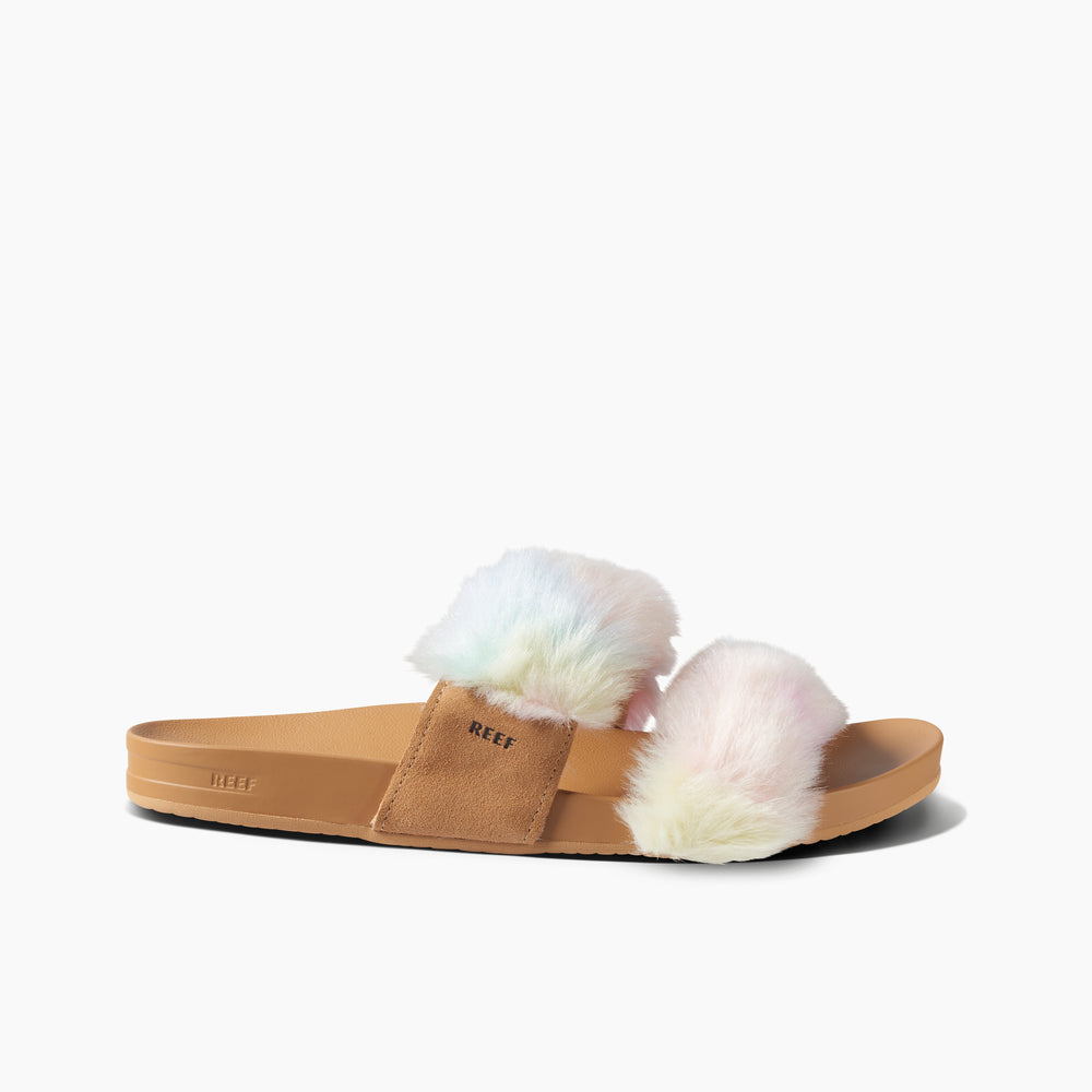 Reef Womens Cushion Vista Cozy Slides in Tie Dye ID 4oelQBGP Reef Womens Cushion Vista Cozy Slides in Tie Dye ID 4oelQBGP