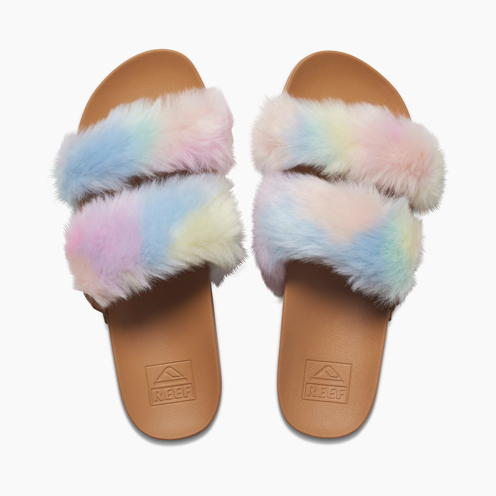 Reef Womens Cushion Vista Cozy Slides in Tie Dye ID 4oelQBGP Reef Womens Cushion Vista Cozy Slides in Tie Dye ID 4oelQBGP