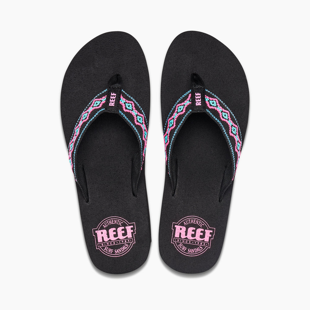 Reef Womens Sandy Hi Sandals in Black/Malibu ID 5xjM5WQG Reef Womens Sandy Hi Sandals in Black/Malibu ID 5xjM5WQG