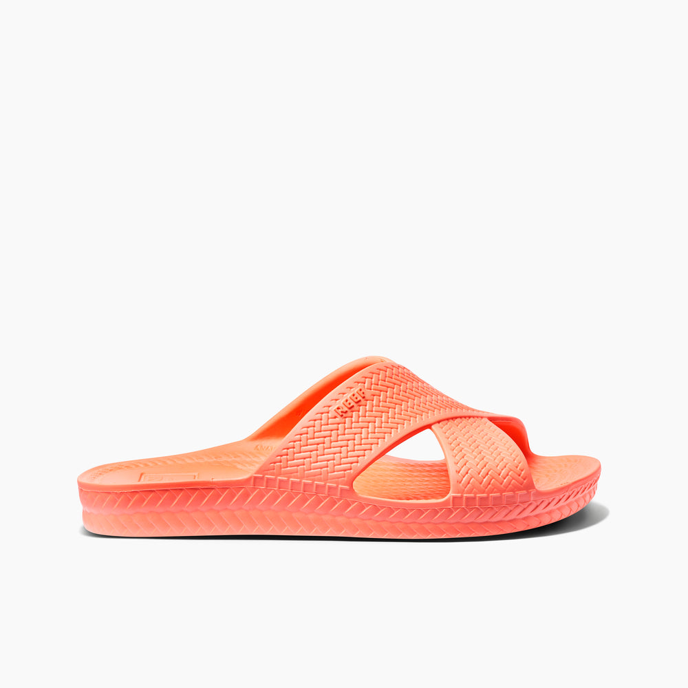 Reef Womens Water X Slide Slides in Neon Poppy ID 8oskYNNH Reef Womens Water X Slide Slides in Neon Poppy ID 8oskYNNH