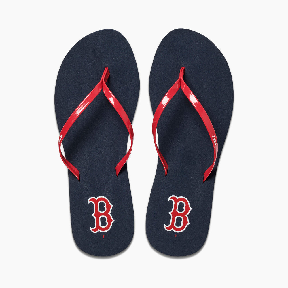 Reef Bliss x MLB Womens Baseball Flip Flops ID FVCCrmoW Reef Bliss x MLB Womens Baseball Flip Flops ID FVCCrmoW