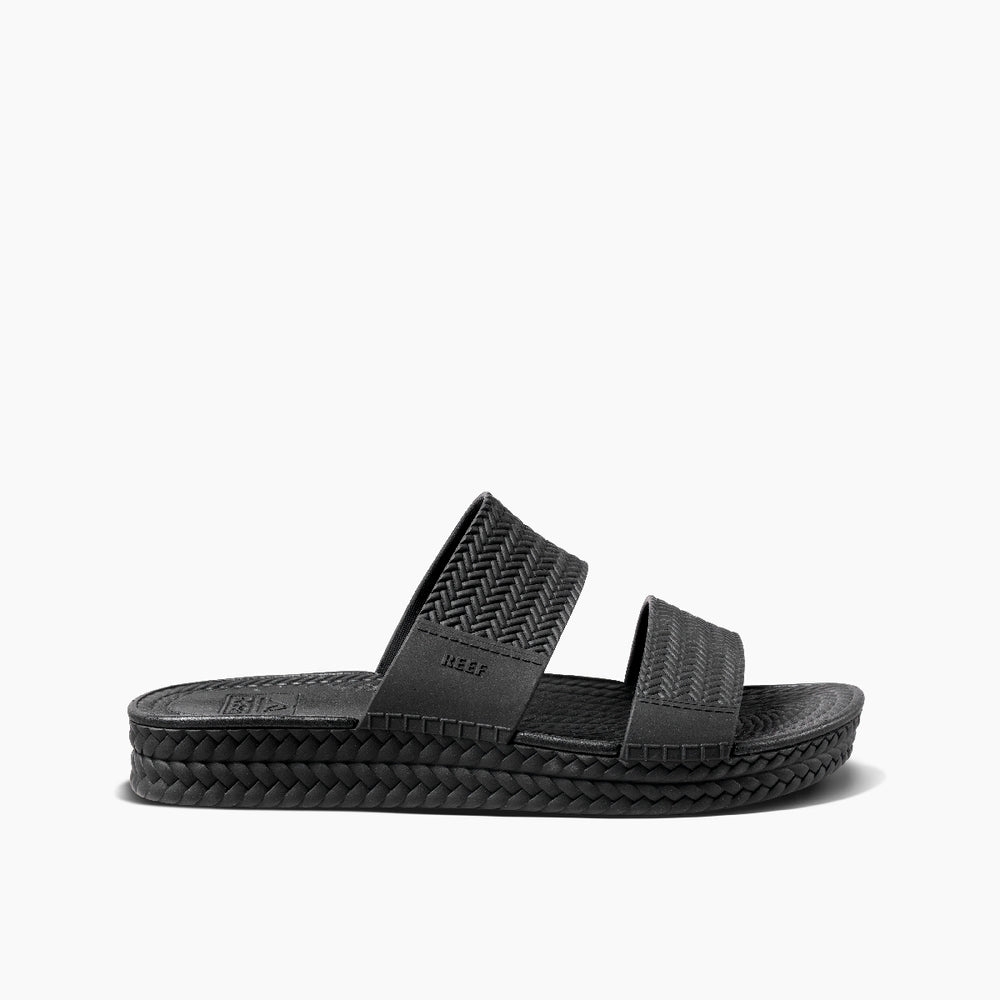 Reef Womens Water Vista Slide Sandals in Black ID IW3OaTnu Reef Womens Water Vista Slide Sandals in Black ID IW3OaTnu