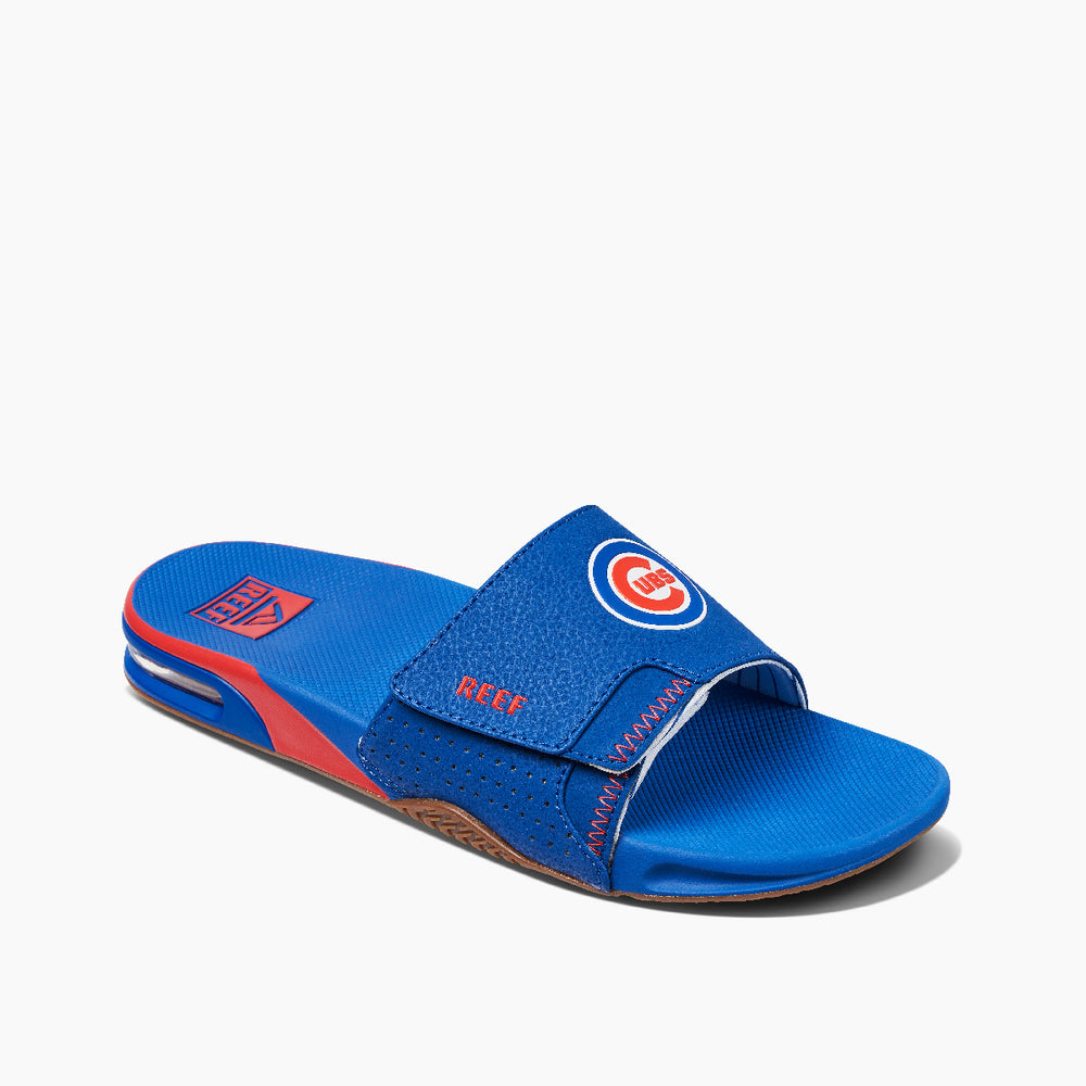Reef Mens Fanning x MLB Slides with Bottle Opener ID QXlCIF3g Reef Mens Fanning x MLB Slides with Bottle Opener ID QXlCIF3g