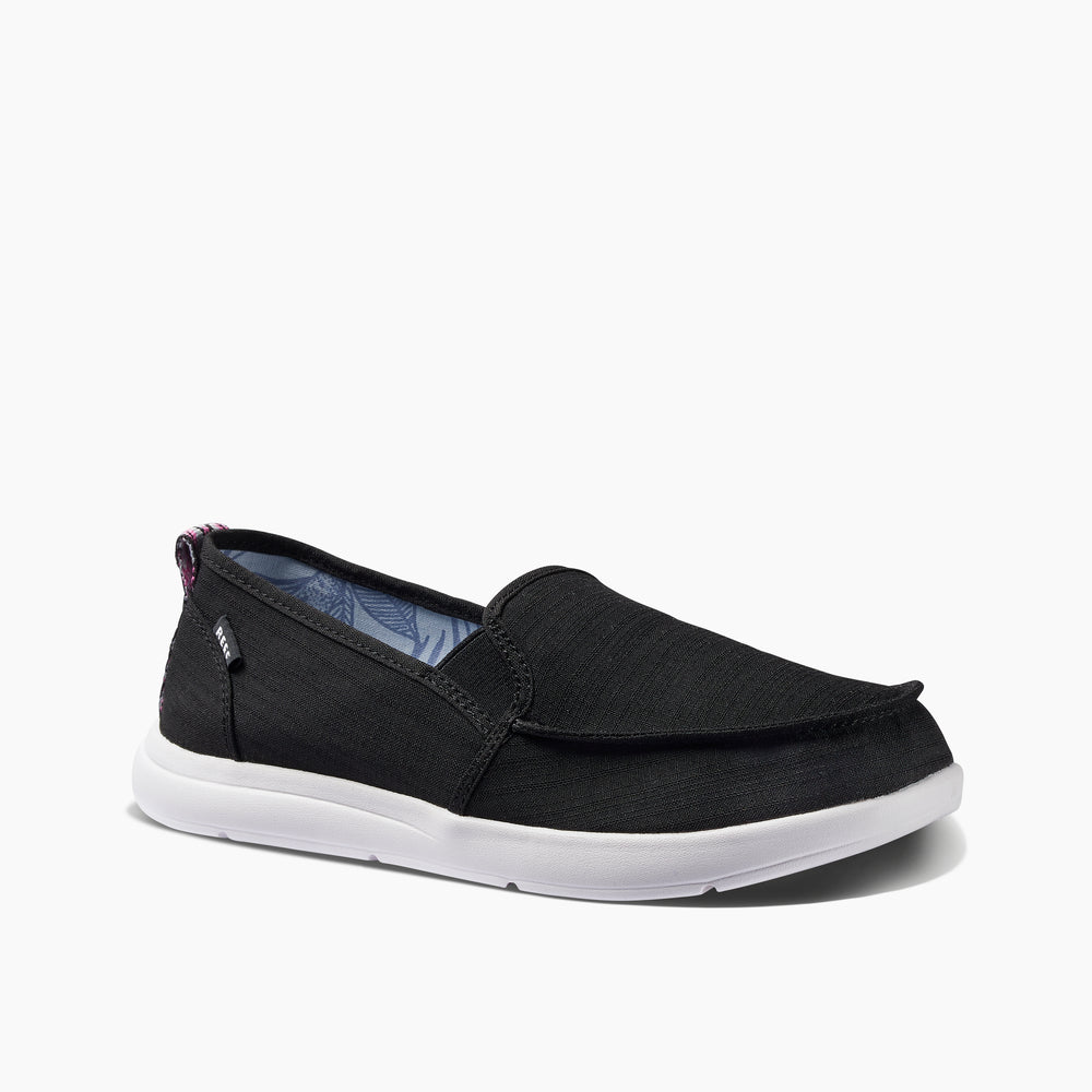 Reef Womens Cushion Coast Autumn Slip-Ons in Black ID R0kHtR10 Reef Womens Cushion Coast Autumn Slip-Ons in Black ID R0kHtR10