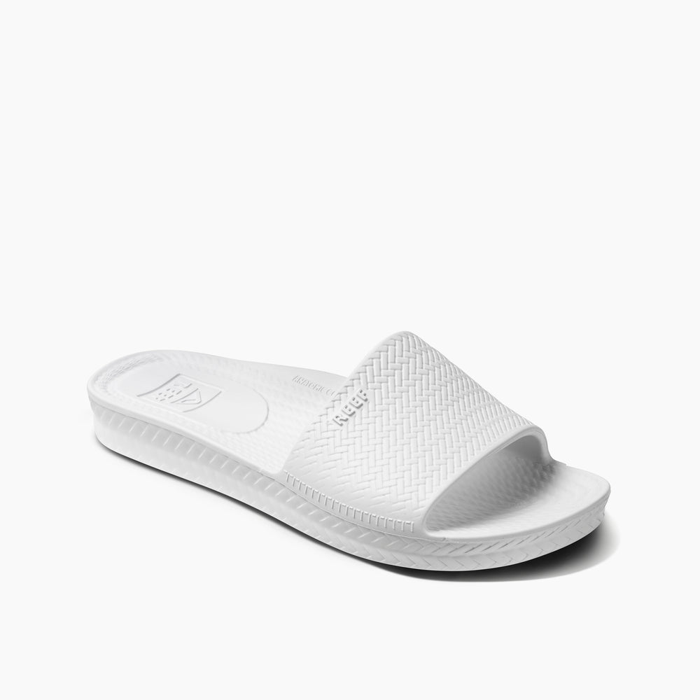 Reef Womens Water Scout Slide in White ID VHG9HP04 Reef Womens Water Scout Slide in White ID VHG9HP04