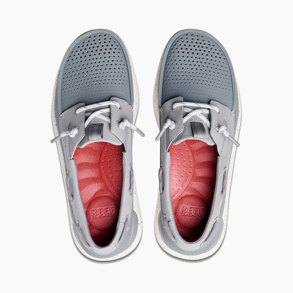 Reef Mens SWELLsole Skipper Shoes in Grey ID XIwvAeNm Reef Mens SWELLsole Skipper Shoes in Grey ID XIwvAeNm
