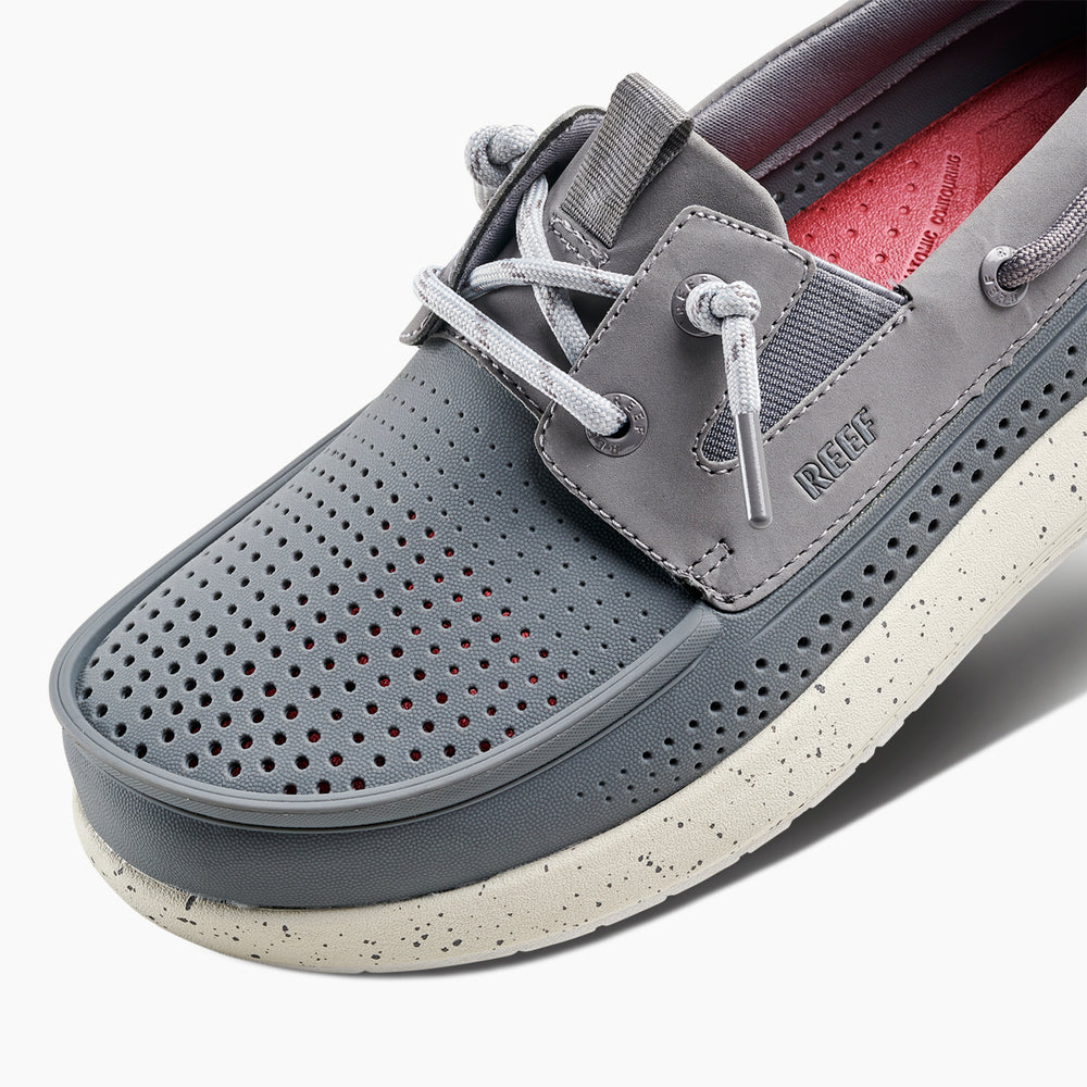 Reef Mens SWELLsole Skipper Shoes in Grey ID XIwvAeNm Reef Mens SWELLsole Skipper Shoes in Grey ID XIwvAeNm