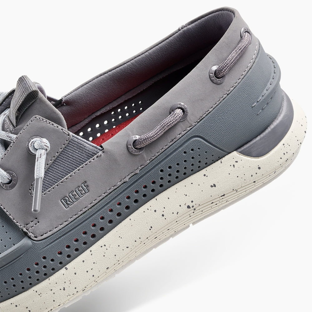 Reef Mens SWELLsole Skipper Shoes in Grey ID XIwvAeNm Reef Mens SWELLsole Skipper Shoes in Grey ID XIwvAeNm