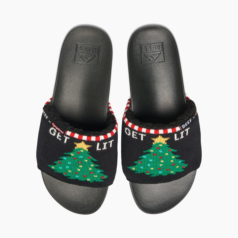 Reef Womens Scout X Tipsy Elves Slides (Get Lit) ID cwW0OUOb Reef Womens Scout X Tipsy Elves Slides (Get Lit) ID cwW0OUOb