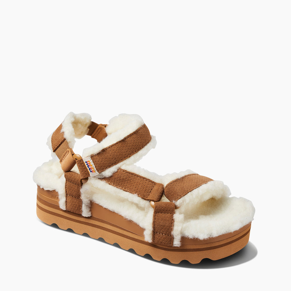 Reef Womens Rem Hi Shearling Slides (Coffee) ID lxYqisNs Reef Womens Rem Hi Shearling Slides (Coffee) ID lxYqisNs